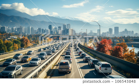 Highway congested Highway congested 106543848