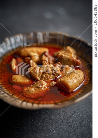 Northern Thai Pork Belly Curry 106543865