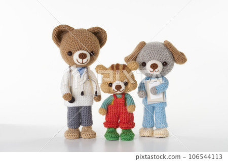 Animal amigurumi medical care 106544113
