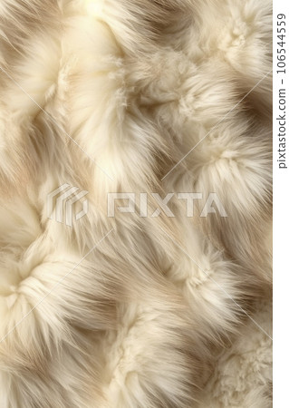 仿兔毛皮毛特寫背景素材《AI生成圖像》 106544559