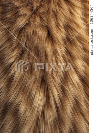 Raccoon style fur close-up background material "AI generated image" 106544564