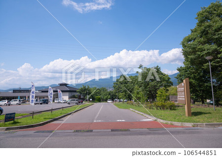 從小節街道看到的道之站三牧 從小節街道看到的道之站三牧 106544851