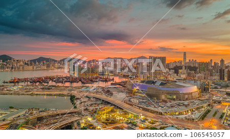 Sept 3 2023 stadium under construction, Kai Tak Sports Park 106545057