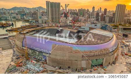 Sept 3 2023 stadium under construction, Kai Tak Sports Park 106545087