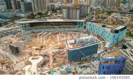 Sept 3 2023 stadium under construction, Kai Tak Sports Park Sept 3 2023 stadium under construction, Kai Tak Sports Park 106545095