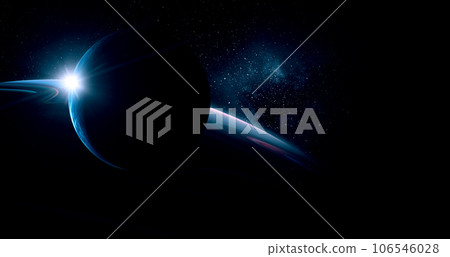 Image of outer space. . Mixed media Image of outer space. . Mixed media 106546028