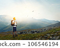 Young traveler exploring the world concept 106546194