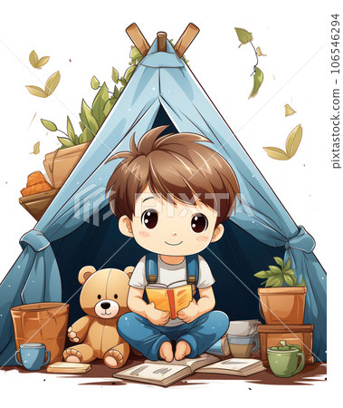 Cute bright little boy room Cute bright little boy room 106546294