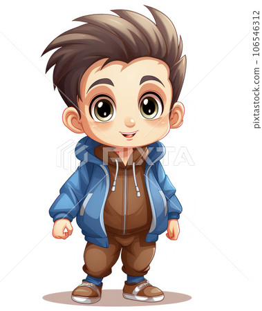 Cute bright little boy room 106546312