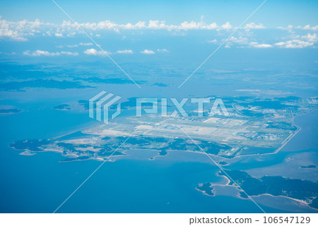 從空中俯瞰仁川機場的美麗景色 106547129
