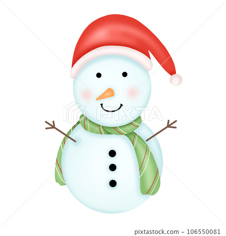 Happy Snowman Winter Drawing Happy Snowman Winter Drawing 106550081
