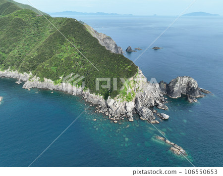 愛媛縣愛南縣高毛海角風景 愛媛縣愛南縣高毛海角風景 106550653