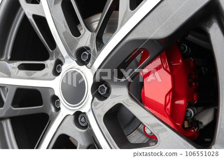 Red Brake calipers 106551028