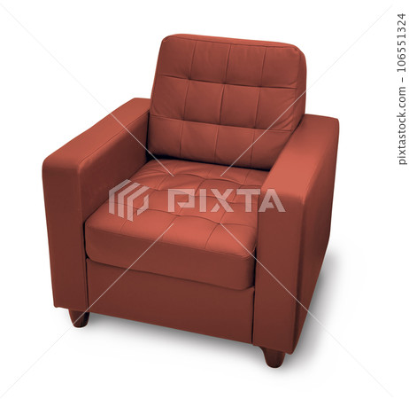 Red leather armchair Red leather armchair 106551324