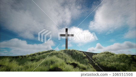 One cross on the hill 106551508