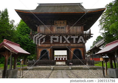 日本 青森縣 善林街 長勝寺 三門 日本 青森縣 善林街 長勝寺 三門 106553798