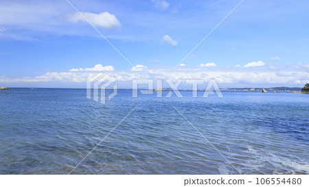 神奈川縣湘南三浦半島三浦郡葉山町森戶雄二郎燈塔附近的夏天 106554480