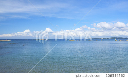 Summer near Yujiro Lighthouse in Morito, Hayama Town, Miura District, Shonan Miura Peninsula, Kanagawa Prefecture Summer near Yujiro Lighthouse in Morito, Hayama Town, Miura District, Shonan Miura Peninsula, Kanagawa Prefecture 106554562