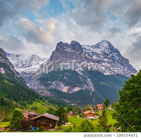 Alps mountain summer view Alps mountain summer view 106554931