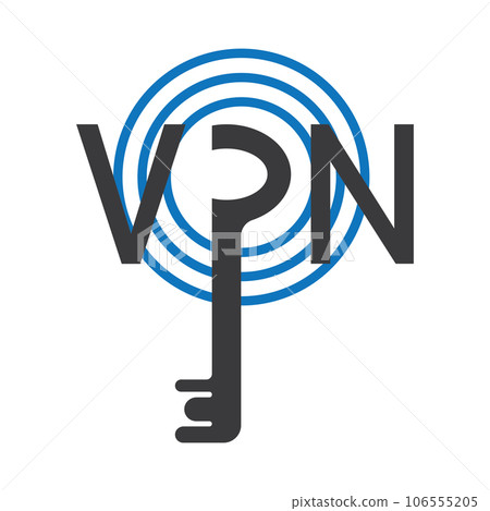 VPN or Virtual Private Network icon 106555205