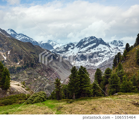 Summer Alps mountain landscape (Austria). Summer Alps mountain landscape (Austria). 106555464