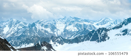 Alp mountain winter panorama (Austria) Alp mountain winter panorama (Austria) 106555479