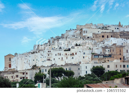 Ostuni town in Puglia, Italy 106555502
