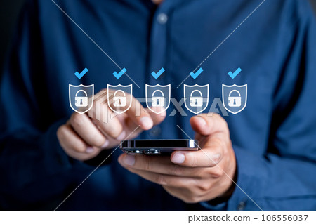 OTP One time password security authentication. 106556037