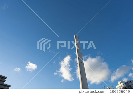 Garbage disposal plant in Shibuya Ward/Tokyo/Public facilities/Chimneys/Ents 106556049