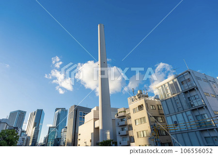 Garbage disposal plant in Shibuya Ward/Tokyo/Public facilities/Chimneys/Ents 106556052