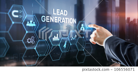 Lead Generation. Finding and identifying customers for your business products or services 106556071
