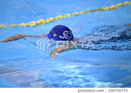 Swimming competition 106556743