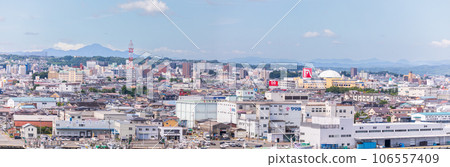 「青森縣」八戶市中心風景/核心城市 「青森縣」八戶市中心風景/核心城市 106557409