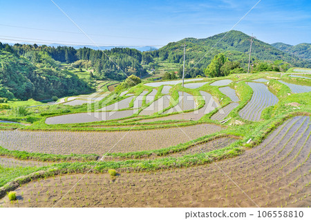 [Rice terraces in Muroya] Muroya, Misumi-cho, Hamada City, Shimane Prefecture 106558810