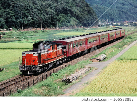 DD51 牽引的 50 係紅色列車在萬丹線行駛 DD51 牽引的 50 係紅色列車在萬丹線行駛 106558892