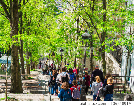 Hill of Paris Montmartre Hill of Paris Montmartre 106558919