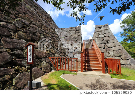 福岡城 兩種石牆堆積方式(野積積和內接積) 福岡城 兩種石牆堆積方式(野積積和內接積) 106559020