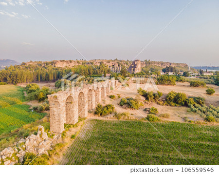 Aspendos Ancient City. Aspendos acropolis city ruins, cisterns, aqueducts and old temple. Aspendos Antalya Turkey. turkiye turkiye, GO Everywhere Aspendos Ancient City. Aspendos acropolis city ruins, cisterns, aqueducts and old temple. Aspendos Antalya Turkey. turkiye turkiye, GO Everywhere 106559546