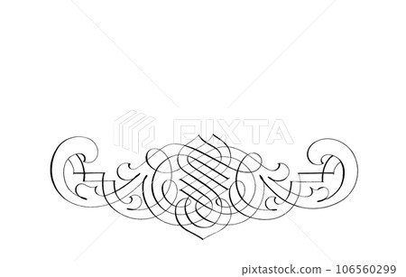 Classic western style decorative border for message board Classic western style decorative border for message board 106560299