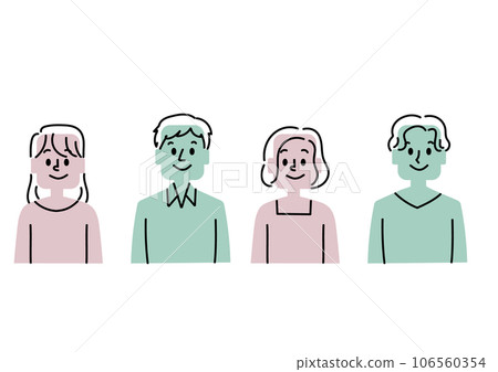 休閒青年圖標集 106560354