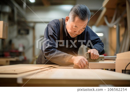 "Ki no Takumi: Real Moments of Japanese Carpenters" <Image generation AI> "Ki no Takumi: Real Moments of Japanese Carpenters" <Image generation AI> 106562254