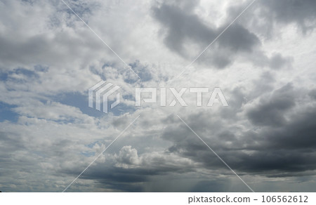 Cumulonimbus cloud formations on tropical sky , Nimbus moving , Abstract background from natural phenomenon and gray clouds hunk , Thailand Cumulonimbus cloud formations on tropical sky , Nimbus moving , Abstract background from natural phenomenon and gray clouds hunk , Thailand 106562612