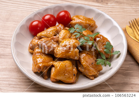 Teriyaki chicken thigh Teriyaki chicken thigh 106563224