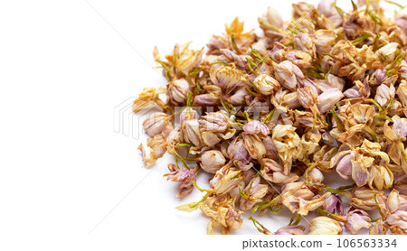 Dried jasmine flowers for tea Dried jasmine flowers for tea 106563334