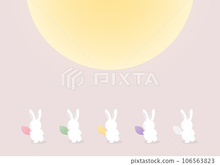 A collection of various Chuseok background. 106563823