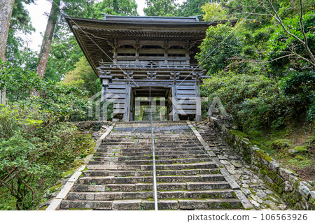 [21st bill place] Tairyu-ji bell tower gate [Shikoku 88 temples] 106563926