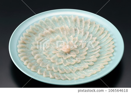 Fugu sashimi plate image, Fugu sashimi image, Fugu sashimi plate, Fugu sashimi 106564618