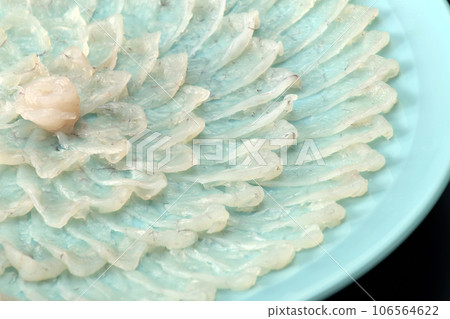 Fugu sashimi plate image, Fugu sashimi image, Fugu sashimi plate, Fugu sashimi 106564622