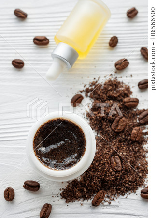 Handmade coffee scrub. Handmade coffee scrub. 106566500