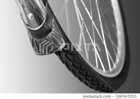 Bicycle wheel front. Bicycle wheel front. 106567053